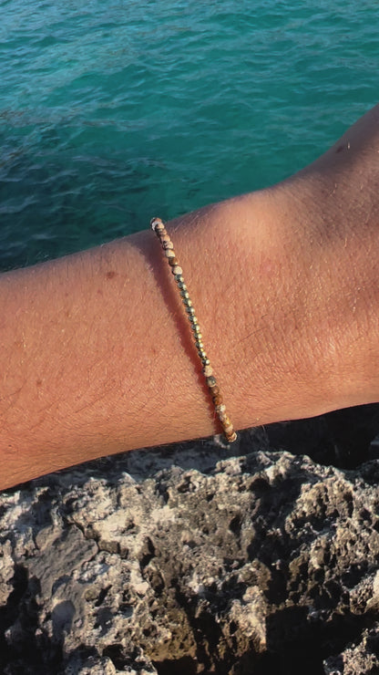 PULSERA ERA BROWN ORO